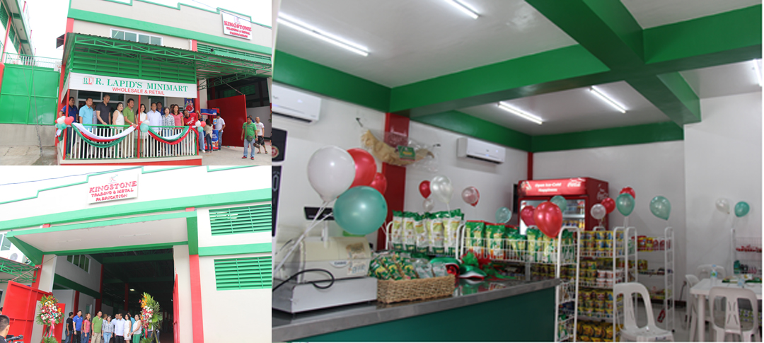 INAUGURATION OF KINGSTONE TRADING & METAL FABRICATION  PLANT and R. LAPID’S MINIMART NG MASA