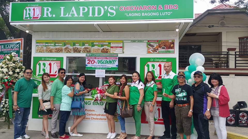 Now Open R. Lapid´s Chicharon & BBQ Batangas City Branch 