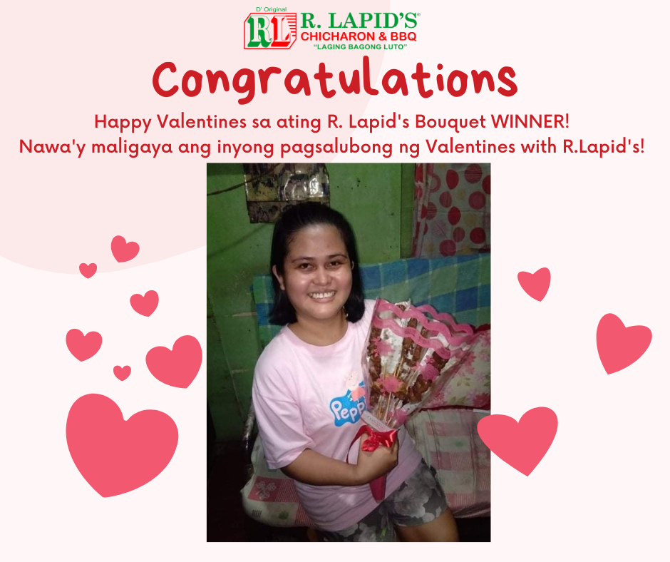 Congratulations to our winner of R. Lapid´s Special bouquet!