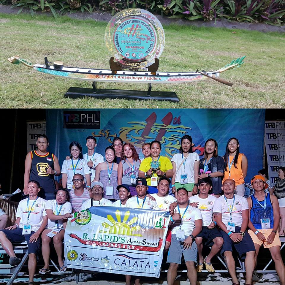 Congratulations R.Lapid´s AmanSinaya Paddlers