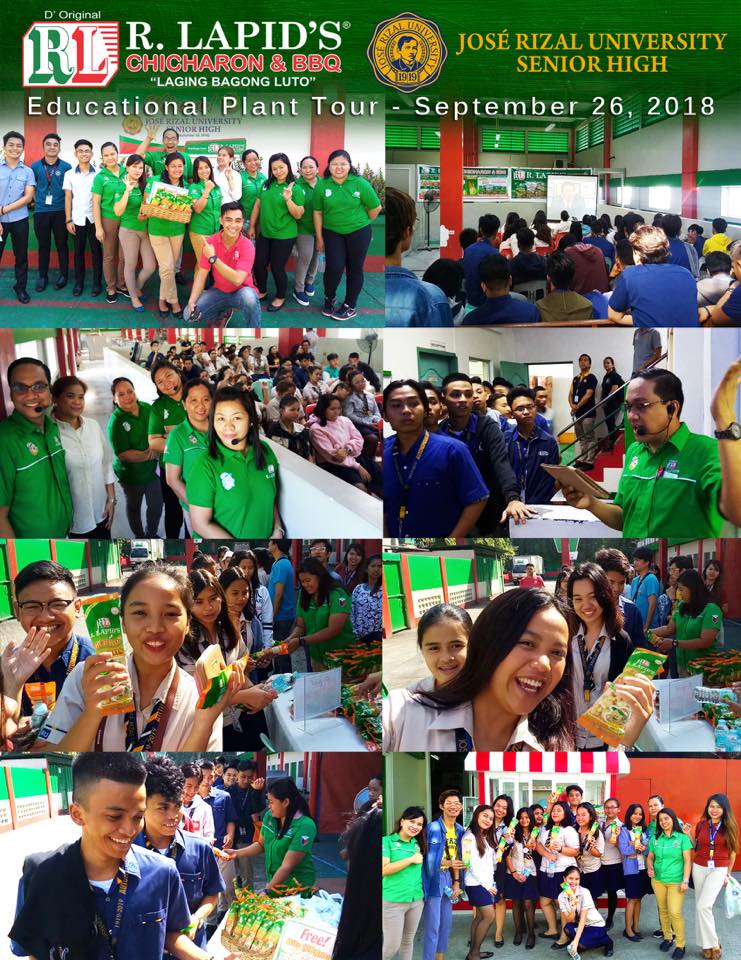 JRU Grade 11 Educational Plant Tour