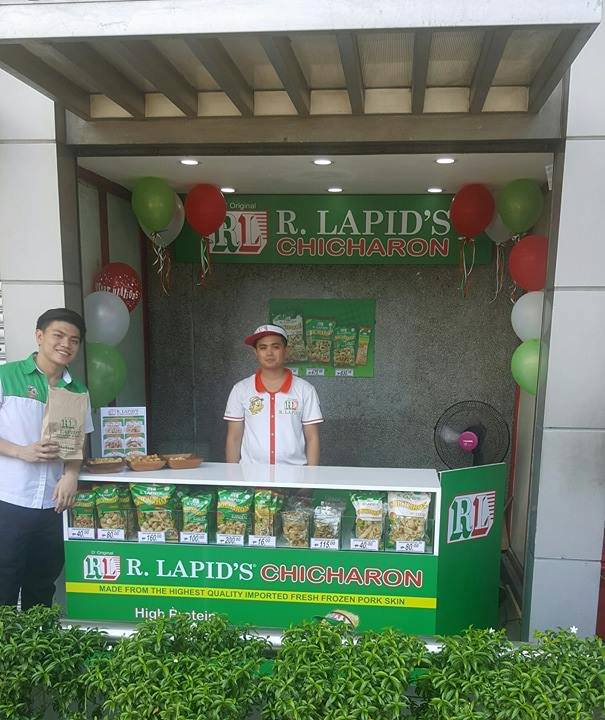  Another R. Lapid´s Chicharon & Barbecue store at SM Centerpoint Sta. Mesa is now open!