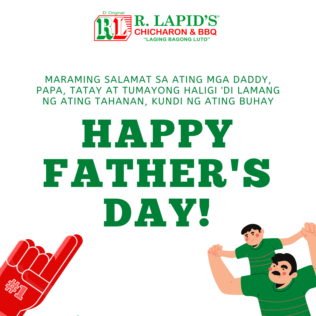 Happy Father´s Day sa mga haligi ng ating tahanan!