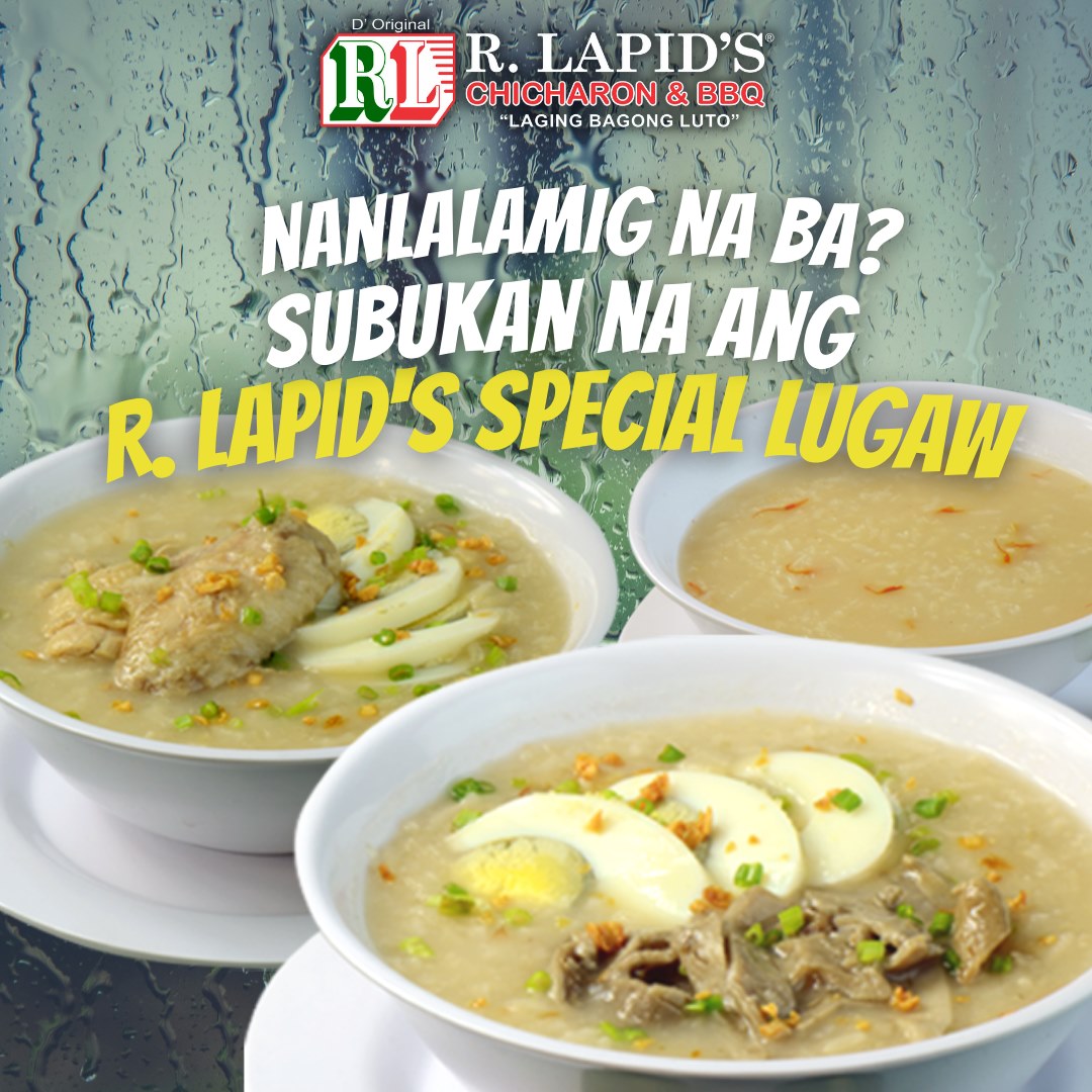 Kapag cold, bigyan ng mainet na R. Lapid´s Special Lugaw yan!