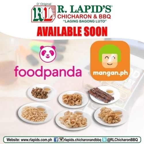 RL Available Soon @ Foodpanda & Mangan