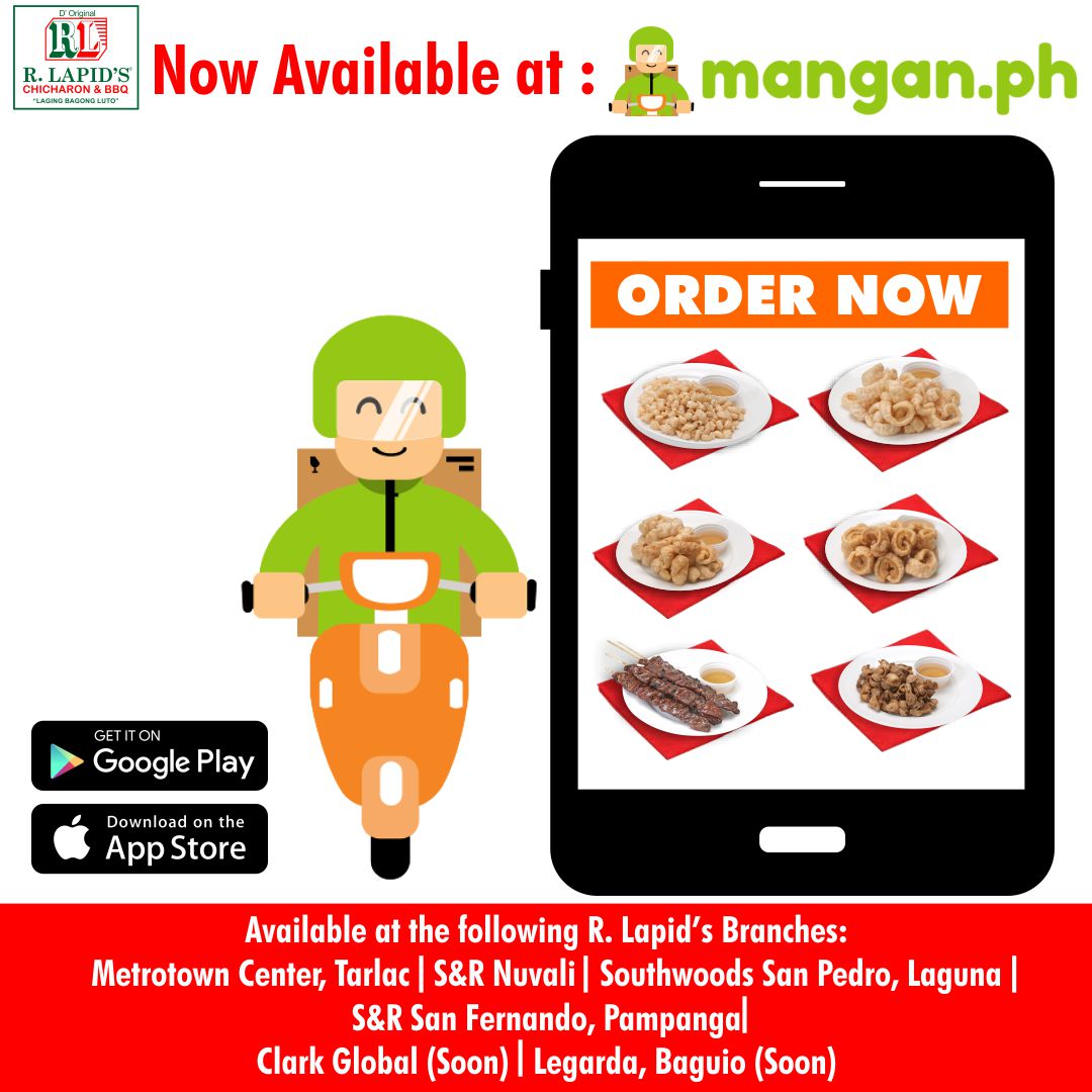 R.LAPID´S now available at Mangan.Ph