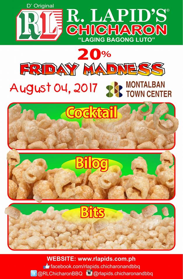 Friday Sale tomorrow @ Montalban Town Center