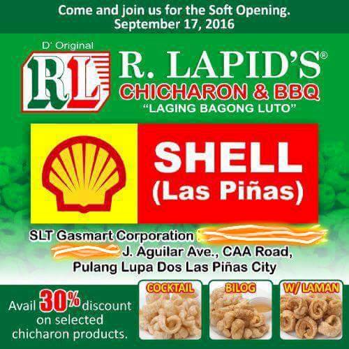 R. LAPID´S SOFT OPENING @ SHELL LAS PIÑAS