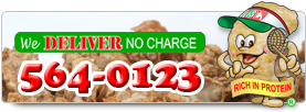 We Deliver No Charge | R. Lapid's Chicharon & Barbecue